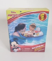 Disney Junior Mickey Mouse Kids Inflatable Boat Pool Float Swim Raft - £8.00 GBP