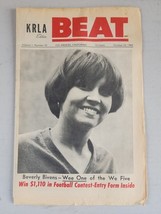KRLA BEAT NEWSPAPER VOL 1 No 32 October 23, 1965 Beverly Bivens-Wee One ... - $21.15
