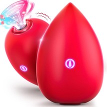 Vibrator Adult Sex Toys for Women - Sex Toy Rose Makeup Sponges Egg-Shaped - £17.01 GBP