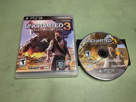 Uncharted 3: Drake&#39;s Deception Sony PlayStation 3 Disk and Case - £4.30 GBP