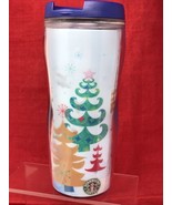 STARBUCKS 3D Lenticular 2006 Holiday Tumbler Hologram Christmas Trees 16... - £9.81 GBP