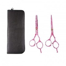 Shears Direct Scissor shear Japanese Steel pink SET-HPT convex blades fi... - £70.10 GBP