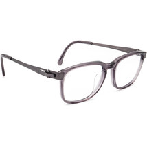 Ovvo Optics Eyeglasses MOD.A1 col.12 Smokey Gray/Gunmetal 53[]19 140 Handmade - £267.77 GBP