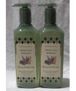Bath &amp; Body Works Cleansing Gel Hand Soap Lot Set of 2 FRESH FALL MORNING - $548.61 MXN