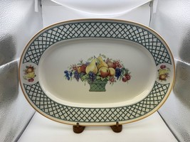Villeroy &amp; Boch BASKET 16 1/4&quot; Oval Serving Platter - $2,243.09 MXN