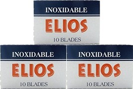 33 Elios Inoxidable Double Edge Razor Blades - $7.91