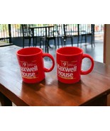 2 Vintage 1980&#39;s Instant Maxwell House Coffee Cups Mugs Red Gold Trim Japan - $353.75 MXN