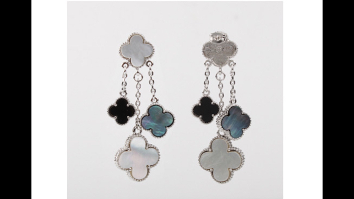 Mother of Pearl Chandelier Earrings