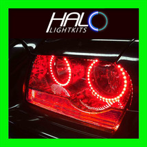 2005 2010 Chrysler 300 C Red Led Light Headlight Halo Kit (4 Rings) By Oracle - $189.99