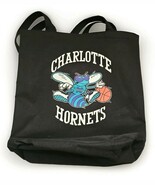 Vintage NBA Charlotte Hornets Canvas Tote Bag Purse Shoulder Bag Sports ... - $291.62 MXN