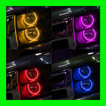 2007-13 ORACLE Chevy Silverado COLORSHIFT LED Headlight Round V1 Halo Ri... - £288.71 GBP