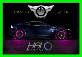 PINK LED Wheel Lights Rim Lights Rings by ORACLE (Set of 4) for VOLKSWAGEN - £154.02 GBP