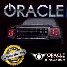 ORACLE 2011-2016 Ford F250/350 RED LED Square Head Light Halo Ring Kit - £211.10 GBP