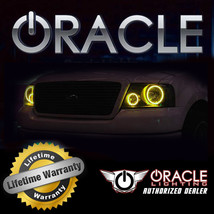 Oracle 2005 2010 Chrysler 300 Yellow Led Head Light Halo Ring Kit - £139.92 GBP