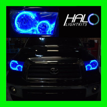 2007 2013 Toyota Tundra Blue Led Light Headlight Halo Kit By Oracle - $177.99