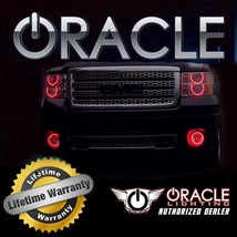 Oracle 2010 13 Chevy Camaro (Non Rs Models) Red Plasma Fog Light Halo Ring Kit - £84.75 GBP