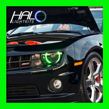 2010 2013 Chevy Camaro Non Rs Green Smd Led Halo Headlight Light Kit By Oracle - $164.99
