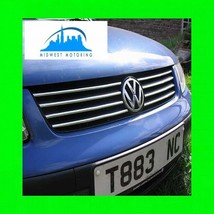 1998 2001 Vw Volkswagen Passat Chrome Trim For Upper Grill Grille W/5 Yr Wrnty B5 - £24.98 GBP