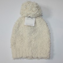 Lemon Collection Women&#39;s Snow Drift Cozy &amp; Warm Beanie with Pom Hat NWT MSRP $30 - £13.43 GBP