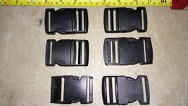 22CC02 SET OF 6 NYLON STRAP DISCONNECTS, FOR 1-1/2&quot; STRAP, NOT IDENTICAL... - £3.07 GBP
