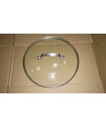 5YY23 KITCHEN ESSENTIALS GLASS LID FOR SAUCEPAN: FOR 9-15/16&quot; ID, GOOD C... - £6.52 GBP