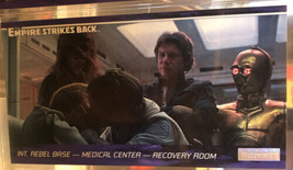 Empire Strikes Back Widevision Trading Card 1995 #11 Medical Center Han Solo - $2.48