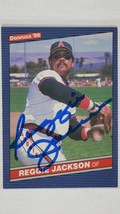 Reggie Jackson Signed Autographed 1986 Donruss Baseball Card - California Angels - £15.94 GBP