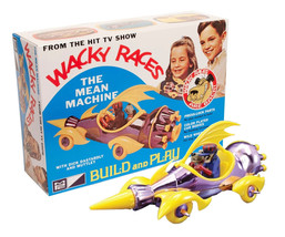 MPC Wacky Races: Mean Machine (Snap Build &amp; Play) 1:32 Scale Model Kit NIB - £14.93 GBP