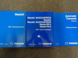 2007 Mazda 5 Mazda5 Service Repair Shop Manual Set w Transaxle Book OEM - £74.71 GBP