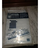 Print File 35-7B Archival Preservers for 35mm Negatives Open Pack 90+ - $470.22 MXN