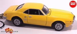  Htf Keychain 67/68 Yellow Pontiac Firebird 400 Custom Ltd Edition Nice Gift - $48.98