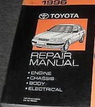 1996 TOYOTA TERCEL Service Shop Workshop Repair Manual NEW - $157.25