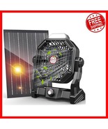 Multi-Function Solar Fan &amp; LED Lantern – Reliable Cooling &amp; Lighting for... - $914.25 MXN