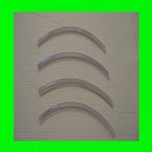 1993-1997 SATURN SC1 CLEAR DOOR EDGE TRIM MOLDING PROTECTORS 4 QTY OF 8&quot;... - $152.10 MXN