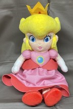 Super Mario Bros 10&#39;&#39; Princess Peach Plush Nintendo - £9.74 GBP