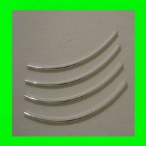 2009 2011 Porsche 911 Chrome Door Edge Trim Molding Protectors 4 Qty Of 8&quot; 20... - £6.17 GBP