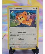 Pokemon TCG Astral Radiance Card | Teddiursa 122/189 Common - $18.21 MXN