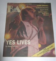 YES Band BAM Magazine 1984 Wildman Fischer Mark Knopfler Romantics Steel... - $29.99