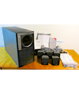 Bose Acoustimass 10 Series II Speaker System 5 Double Speakers, Wires, M... - $197.01