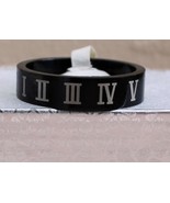 MONTE CRISTO  Majestic Men&#39;s Stainless Steel Ring &quot;Roman Numeral Design&quot;... - €7,69 EUR