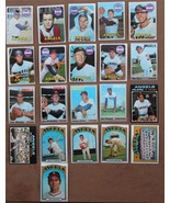 1969-72 Topps Baseball Cal Angels 21 Cards Jim Fregosi Tom EaganJim McGl... - €12,83 EUR