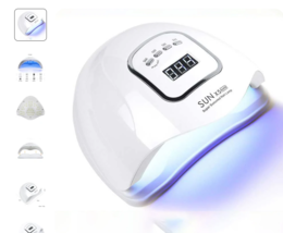 SUNX5Max 150W UV LED Nail Lamp For Fast Drying Gel Phototherapy Machine ... - $28.99
