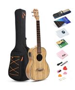 Batking 30Inch Baritone Satin Zebrawood Acoustic Electric Ukulele/Truss ... - $2,184.52 MXN Batking 30Inch Baritone Satin Zebrawood Acoustic Electric Ukulele/Truss ... - $2,184.52 MXN