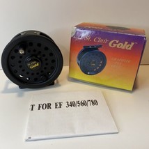 Vtg NOS St. Clair Gold EF 560 Graphite Fly Fishing Reel 5/6 In Box - $49.45