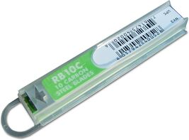 10 Pack Unger RB10C 4" Double-Edge Carbon Steel Replacement Blades Rever... - $11.87