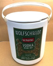 Skotch Kooler Wolfschmidt Vodka Label 4 Gallon Round Plastic Cooler With... - $39.00