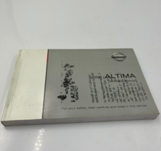 2005 Nissan Altima Owners Manual OEM D04B61007 - $11.69