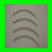 1990-1995 GMC JIMMY CLEAR DOOR EDGE TRIM MOLDING PROTECTORS 4 QTY OF 8&quot; ... - €7,07 EUR