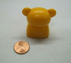 Original Rare Lego Duplo Yellow Sitting Teddy Bear Block Piece Part Toy - £10.39 GBP