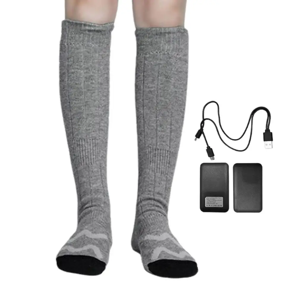 Winter Warm Socks Intelligent Electric Heating Socks Heating Thick Cotton Socks  - £118.35 GBP